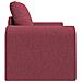 Divano Letto 2-in-1 Rosso Borgogna 98x71x83 cm Tessuto - Foto miniatura 6