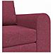 Divano Letto 2-in-1 Rosso Borgogna 98x71x83 cm Tessuto - Foto miniatura 8