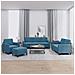 Set di Divani 4 pz Blu in Velluto - Foto miniatura 2