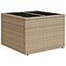 Set Divani Giardino 6 Pezzi con Cuscini Beige Rattan Poliestere - Foto miniatura 6