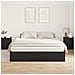 Struttura Letto con Contenitore  Nero Rovere 200x200 cm - Foto miniatura 5