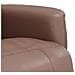 Poltrona Reclinabile con Poggiapiedi Marrone in Similpelle - Foto miniatura 7