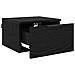 Armadio da Notte con cassetto 2 pcs Rovere nero 34 x 30 x 20 cm - Foto miniatura 5