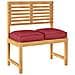 Cuscino per seduta pallet 2 pcs Rosso Vino 40 x 40 x 8 cm - Foto miniatura 3