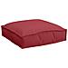 Cuscino per seduta pallet 2 pcs Rosso Vino 40 x 40 x 8 cm - Foto miniatura 5