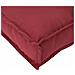 Cuscino per seduta pallet 2 pcs Rosso Vino 40 x 40 x 8 cm - Foto miniatura 9
