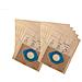 Confezione Da 5 Sacchetti Per Aspirapolvere In Carta Microfibra - Marrone Chiaro, Compatibili Con Nilfisk Ga70/gm80/gm90 - Foto miniatura 2