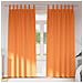 Tende con tende 2 pcs Arancione Vivo Poliestere - Foto miniatura 2
