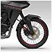 Strisce Adesive Cerchi Ruote Moto Compatibili Con Honda Transalp Xl750 2023 Grigio - Foto miniatura 2