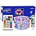 Catena Luminosa Pixel Led 5m 50 Led Con Controller Bluetooth A 24 Tasti - Alimentazione Usb, Luci Fatate Rgbic - Foto miniatura 1