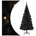 Albero di Natale con 300 LED con supporto Nero 210 cm PVC - Foto miniatura 1