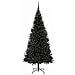 Albero di Natale con 300 LED con supporto Nero 210 cm PVC - Foto miniatura 3