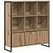 Armadio per Libri 2 pcs Rovere Artigianale 99,5 x 30 x 108,5 cm - Foto miniatura 1