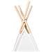 Tenda Teepee Bianco 120 x 120 x 150 cm Tessuto e Plastica - Foto miniatura 7