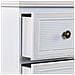 Cassettiera In Legno Bianco 31x26x80h - Foto miniatura 6