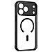 Cover per iPhone 17 Pro Max - TPU+PC, Nero, Antiurto - Foto miniatura 1