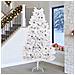 Albero di Natale artificiale Bianco 128 x 128 x 270 cm - Foto miniatura 2