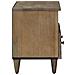 Mobile TV Marrone 70 x 33,5 x 46 cm Legno di mango massello - Foto miniatura 4