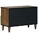 Mobile TV Marrone 70 x 33,5 x 46 cm Legno di mango massello - Foto miniatura 5