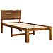Letto Singolo con Testiera ROSTOCK Naturale 90 x 190 cm - Foto miniatura 3