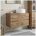 Set di mobili per il bagno 2 pz Rovere Artigianale - Foto miniatura 6