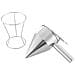 Imbuto Dosatore In Acciaio - 8 Mm - Foto miniatura 4