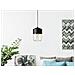 Lampada Da Soffitto Nera In Vetro E Metallo Nero - Jurua - Foto miniatura 24