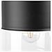 Lampada Da Soffitto Nera In Vetro E Metallo Nero - Jurua - Foto miniatura 31