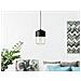 Lampada Da Soffitto Nera In Vetro E Metallo Nero - Jurua - Foto miniatura 11
