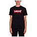Graphic Set-in Neck Black T-shirt Uomo Taglia Xs - Foto miniatura 7