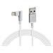 Cavo 90 Usb Lightning - 100 Cm - Bianco - Foto miniatura 1