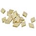 20 Perline Di Legno A Forma Di Diamanti 20 Mm - Foto miniatura 3