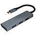 Ak-cbca25-18bk Hub Di Interfaccia Usb 3.2 Gen 1 [3.1 Gen 1] Type-c 5000 Mbit / s Grigio (Ak-cbca25-18bk Usb Type-c 4 Port Hub)  - Foto miniatura 4