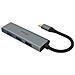 Ak-cbca25-18bk Hub Di Interfaccia Usb 3.2 Gen 1 [3.1 Gen 1] Type-c 5000 Mbit / s Grigio (Ak-cbca25-18bk Usb Type-c 4 Port Hub)  - Foto miniatura 6