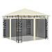 Gazebo Con Zanzariera 3x3x2,73 M Crema 180 G / m² - Foto miniatura 1