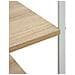 Mobile Microonde Bianco Rovere 60x39,6x79,5cm Legno Multistrato - Foto miniatura 4
