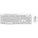 Tastiera e Mouse Wireless 920-009820  (Layout Francese) Colore Bianco - Foto miniatura 2