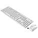 Tastiera e Mouse Wireless 920-009820  (Layout Francese) Colore Bianco - Foto miniatura 1
