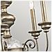 Lampadario A 5 Luci Finitura Oro, E14 - Foto miniatura 4