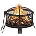 Braciere Rustico con Attizzatoio 67,5 cm XXL in Acciaio - Foto miniatura 1