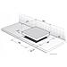 Piano Cottura DPI7602BM Combi 2 Fuochi Gas 2 Zone a Induzione da 65 cm Colore Nero - Foto miniatura 2