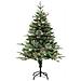 Albero Di Natale Con Led E Pigne Verde 120 Cm In Pvc E Pe - Foto miniatura 2