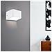 Applique Contemporanea Sania Piccola 4 Led Alluminio Bianco - Foto miniatura 1