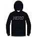 Felpa Hero Hoodie Uomo - Black L - Foto miniatura 1
