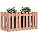 Fioriera Rialzata Giardino Recinzione 100x50x70cm Legno Douglas - Foto miniatura 2