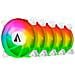 Arc Light ARGB 120mm Kit 5 Case per computer Ventilatore 12 cm Bianco 5 pz - Foto miniatura 1