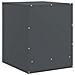 Comodino Antracite 34,5x39x44 cm in Acciaio - Foto miniatura 9