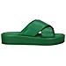 Hanoi Slippers Ciabatte Sintetico E Tessile Scarpe Donna Verde Eu 40, D31aek9050007000 - Foto miniatura 1