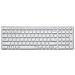 E9700M tastiera Ufficio Bluetooth QWERTZ Tedesco Bianco - Foto miniatura 1