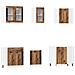 Set di Mobili da Cucina 11 pz Legno Antico in Truciolato - Foto miniatura 5